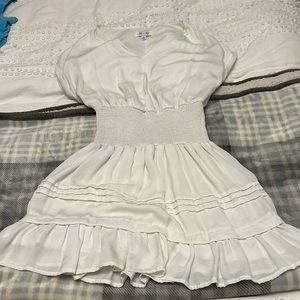 White dress!